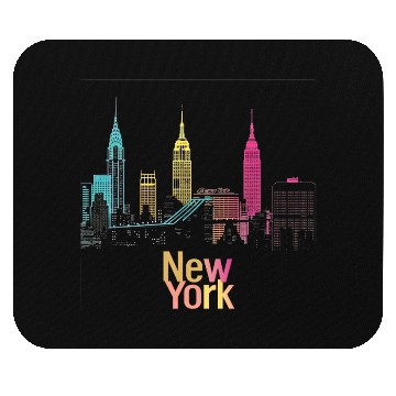 Discover New York City Skyline Mouse Pads