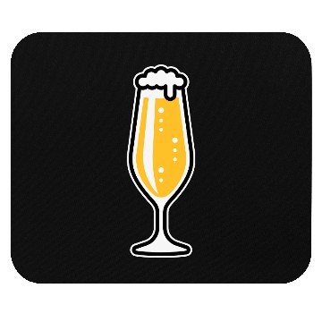 Discover Pilsner Glass Slim (Beer Drinker / Pils / 3C) Mouse Pads