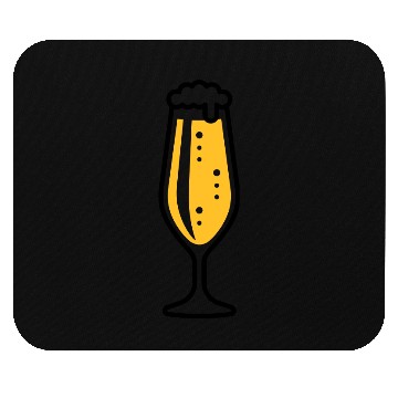 Discover Pilsner Glass Slim (Beer Drinker / Pils / 2C) Mouse Pads