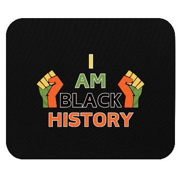 Discover I am black history Mouse Pads