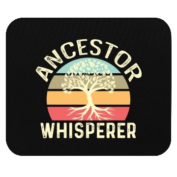 Discover Ancestor Whisperer Librarian or Historian Gift Mouse Pads