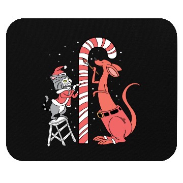 Discover Delicious Candy Cane Foodie and Candy Lover Gift Mouse Pads