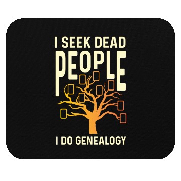 Discover I Do Genealogy Archivist Gift Mouse Pads