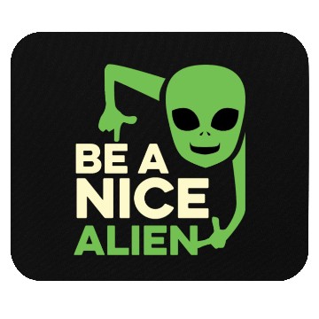 Discover Nice Alien Funny Man Gift Mouse Pads