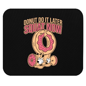 Discover Fitness Donut Donut Gym Mouse Pads