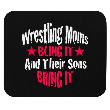 Discover Blink it Wrestling Mom Passion Is Gift Mouse Pads