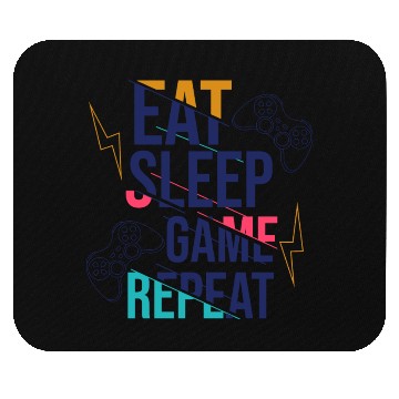 Discover Modern Typography Game Quote Mouse Pads Design