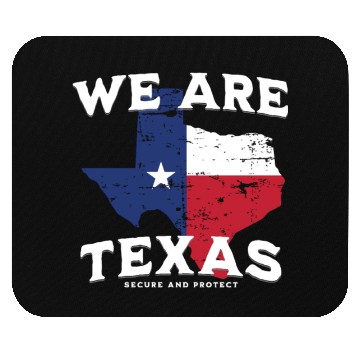 Discover We are Texas! Mouse Pads