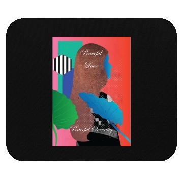 Discover Peaceful Love, Peaceful Serenity Mouse Pads