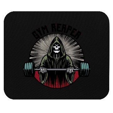 Discover Gym Reaper Workout Mouse Pads