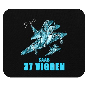 Discover Saab 37 Viggen Swedish Multi Combat Aircraft Mouse Pads