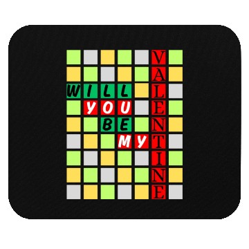 Discover Will You Be My Valentine Mouse Pads