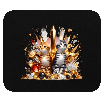 Discover Bengal Kittens Beautiful Asian Cat Mouse Pads