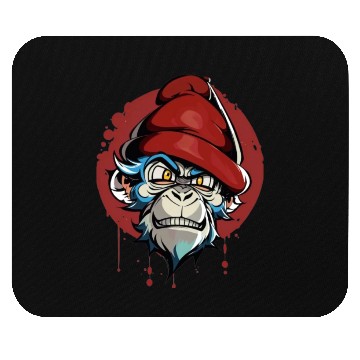 Discover Angry Monkey Design Mouse Pads