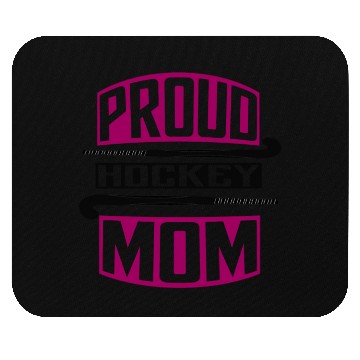 Discover Hockey Mom Passion Is Gift Red Mouse Pads