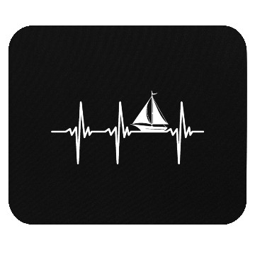 Discover Heartbeat For Fast Boats With Sails Mouse Pads