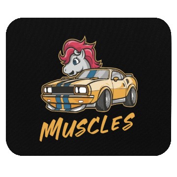 Discover Pony car with muscles Mouse Pads
