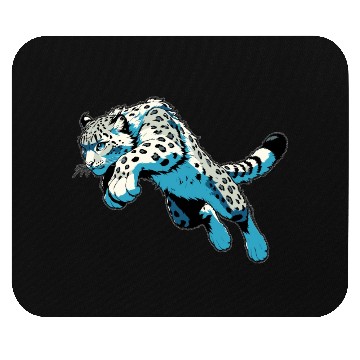 Discover Snow Leopard Leopard White Leopard Mouse Pads