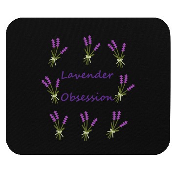 Discover Aromatherapy Lavender Obsession Mouse Pads