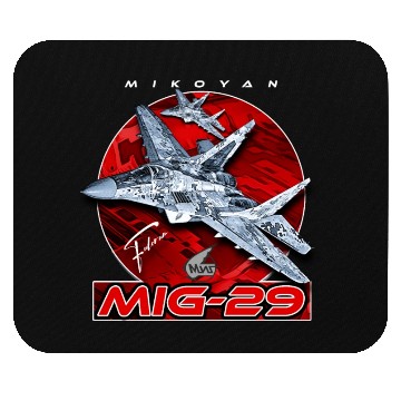 Discover MIG-29 Soviet Union Air Superiority Jet Fighter Mouse Pads