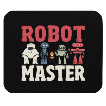 Discover Robot Master Robots Engineer Robotics Mouse Pads
