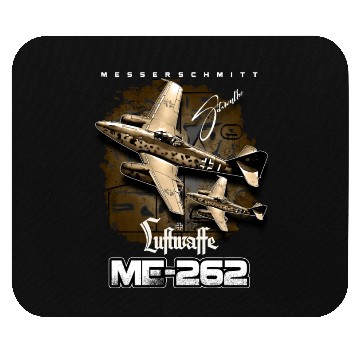 Discover Messerschmitt ME-262 Luftwaffe Aircraft Mouse Pads