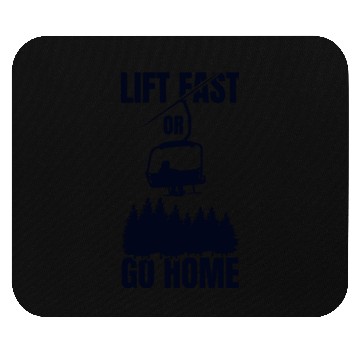 Discover Funny Snowboarding Quote Mouse Pads