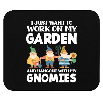 Discover Garden Gardener Gnomes Mouse Pads