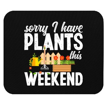 Discover Garden Gardening Weekend Mouse Pads