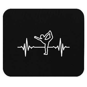 Discover My Heart Beats For Yoga Mouse Pads