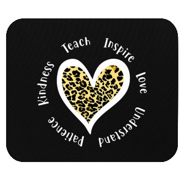 Discover Leopard Print Teacher Mouse Pads