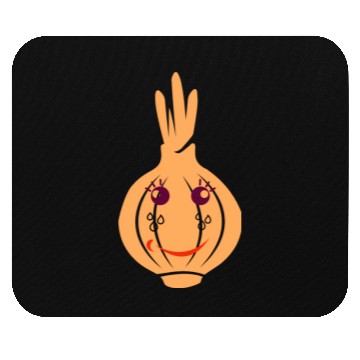 Discover Onion Face Mouse Pads