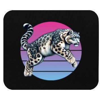 Discover Snow Leopard Leopard White Leopard Mouse Pads