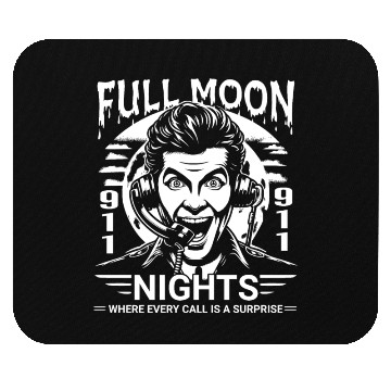 Discover Full Moon Nights Where Every Call is a Surprise Mouse Pads