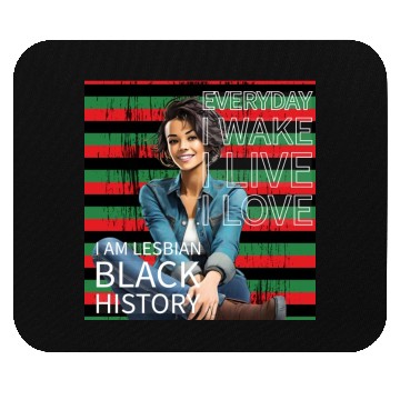 Discover Lesbian Black History Mouse Pads