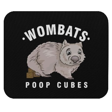 Discover Cute Wombat Lover Wombats Poop Cubes Wombat Owner Mouse Pads