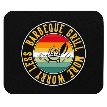 Discover Grillin Business Teacher - BBQ Barbeque Mouse Pads
