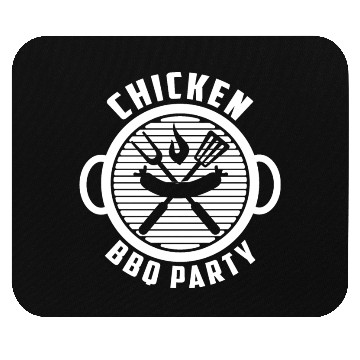 Discover Chicken BBQ Party - BBQ Barbeque Mouse Pads