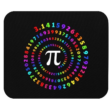 Discover Pi Circle Mouse Pads