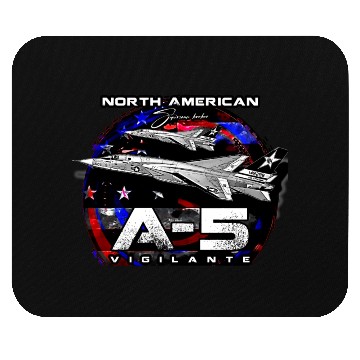 Discover A5 Vigilante Carrier-Based Supersonic Bomber Aircr Mouse Pads