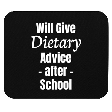 Discover Will Give Dietary Advice After School Future Mouse Pads