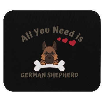 Discover German Shepherd Dog Lover & Owner Mouse Pads
