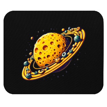 Discover Galaxy Mac and Cheese | Sci-fi Comfort Food Gifts Mouse Pads
