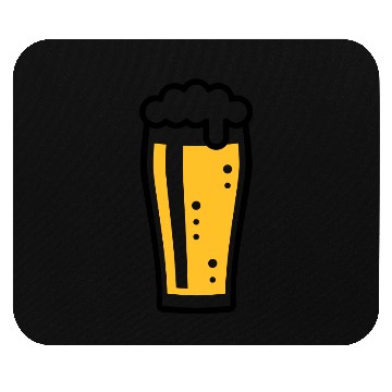 Discover Beer Glass (Beer Drinker / Pale Ale / 2C) Mouse Pads
