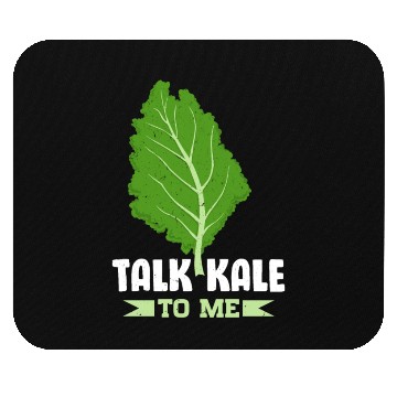 Discover Embrace Veganism with Kale and Vegetables Mouse Pads