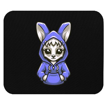 Discover STREET cool BUNNY Mouse Pads