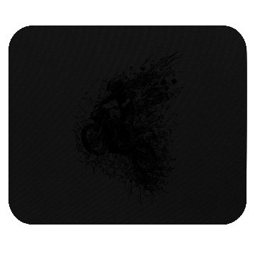 Discover Motorcycle Racing Slippery Floor Splash Jump Mouse Pads