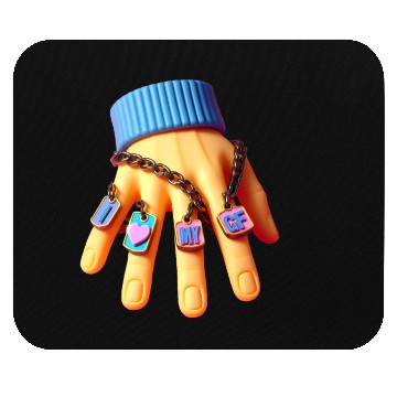 Discover I Love My Girlfriend Mouse Pads