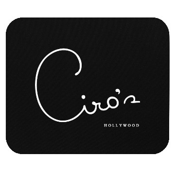 Discover Ciro's Hollywood Vintage Mouse Pads Landmark LA Club