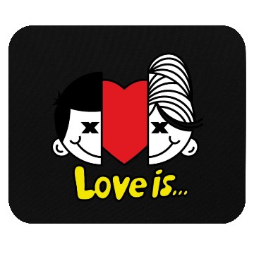 Discover love is love Mouse Pads